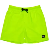 Quiksilver - Short de bain - Everyday Volley 14 Youth Safety Yellow - Taille Enfant 14 ans - Jaune