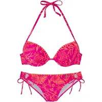 Venice beach Bikini orange / fuchsia