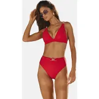 Lipsy Hauts de bikini rouge foncé