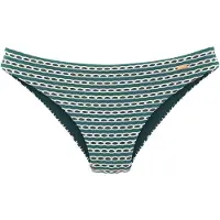 Copenhagen Studios Bas de bikini pétrole / blanc