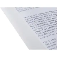 Fellowes Couvertures à liant thermique, Relieuse : accessoires, Transparent