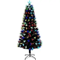 vidaXL Arbre de Noël artificiel vert 210 cm PVC