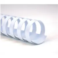 GBC Baguettes à relier , plastique, Ø 14 mm, 100 p., blanc