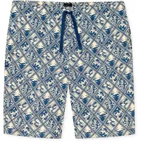 Schiesser Pantalon de pyjama ' Mix Relax ' crème / bleu