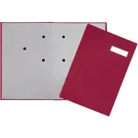 Pagna Dossier de signatures rouge (A4)