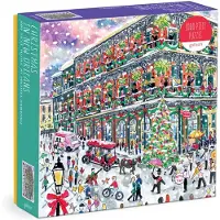 Ginza.se Puzzle Noël à la Nouvelle-Orléans - Puzzle 1000 Pièces avec Boîte Carrée - 1000 pièces