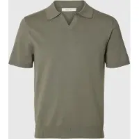 Selected T-Shirt 'SLHTeller' greige