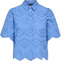 ONLY Chemisier 'ONLVALAIS' bleu roi