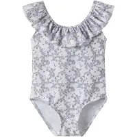 Name it Maillot de bain gris / blanc