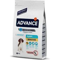 Advance Puppy Sensitive - nourriture sèche pour chiots souffrant de sensibilités alimentaires 3kg