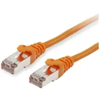 Equip Patchkabel Cat6A S/FTP 2xRJ45 1.50m orange LSZH Polybeutel