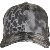 Flexfit Casquette 'Kryptek' anthracite / gris clair / gris foncé