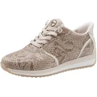 Tamaris Slip on beige / beige foncé / taupe
