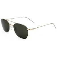 Safilo Lunettes de soleil - - LINEA 01/S - Acier inoxydable doré - Forme ronde - 52/21/145
