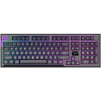 Preyon SILENT CLAW Clavier de jeu - Gateron Yellow Pro 3.0 Gasket Mount - Écran LCD - Éclairage RGB