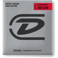 Dunlop DBSBN30130 Nickel Wound Nickel Plated Steel Medium 6C 30-130