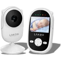 LAKOO C Baby Monitor - Moniteur et caméra compacts - Moniteur pour bébé - écran de 2 pouces