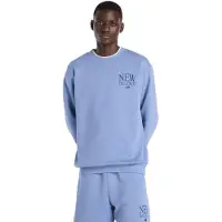 New Balance T-Shirt 'Reimagined Fleece Crew' bleu / noir