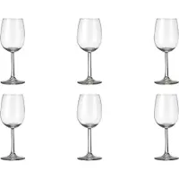 Royal Leerdam 6 x verre à vin rouge, verre, 23cl, Ø 6.8cm, hauteur:16.1cm
