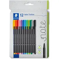 Staedtler 334 C12 Marqueur pointe extra-fine