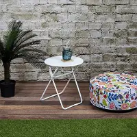 Home Deco Factory Table D Appoint Catane Blanc