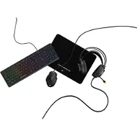 Mobility Lab pack gaming 4-en-1 RGB - MOBILITY - Aquila - Clavier + Casque + Souris + Matte