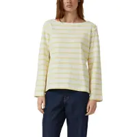 s.Oliver T-shirt miel / blanc