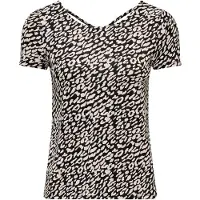 ONLY T-shirt 'ONLBERA' noir / blanc
