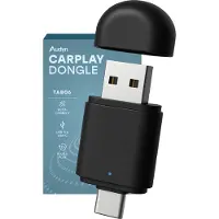 Audyn CarPlay Dongle - USB & USB-C - Convient à Android Auto & Carplay - CarPlay Wireless - Car Dongle - Sans fil