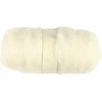Creativ Company CC laine cardée 100gr blanc