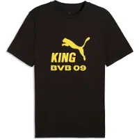 Puma T-shirt à Manches Courtes Bvb Borussia Dortmund King Logo