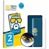 BROTECT Full-Screen Protection (2 pcs, Xiaomi Poco M6 Pro), Téléphone portable : film de protection, Transparent