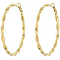Cala Rose Boucles d'oreilles 'TWIST HALO' or