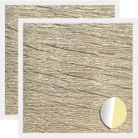 vidaXL Couverture de vis auto-adhésive 2 pcs Chêne Sonoma