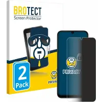 BROTECT Protection Anti-Espion (2 pcs, Xiaomi Redmi 15C), Téléphone portable : film de protection, Transparent