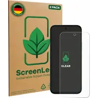 ScreenLeaf Film de protection d'écran, Protection d'écran Écologique, Clear, Anti-Rayures (2 pcs, Honor X6), Téléphone portable : film de protection, Transparent