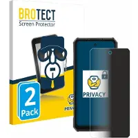BROTECT Protection Anti-Espion (2 pcs, Ulefone Armor), Téléphone portable : film de protection, Transparent