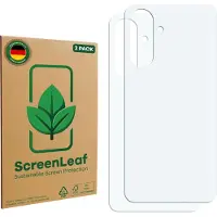 ScreenLeaf Film de protection d'écran, Protection d'écran Écologique, Clear, Anti-Rayures (2 pcs, Samsung Galaxy A17), Téléphone portable : film de protection, Transparent