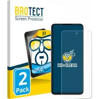 BROTECT Protection Clair (2 pcs, Royaume X), Téléphone portable : film de protection, Transparent
