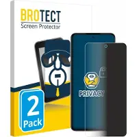 BROTECT Protection Anti-Espion (2 pcs, Royaume X), Téléphone portable : film de protection, Transparent