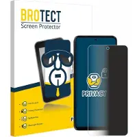 BROTECT Protection Anti-Espion (1 pcs, Motorola Moto C), Téléphone portable : film de protection, Transparent