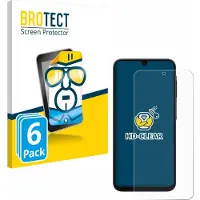 BROTECT Protection Clair (6 pcs, Samsung Galaxy A17), Téléphone portable : film de protection, Transparent