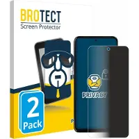 BROTECT Protection Anti-Espion (2 pcs, Motorola Moto C), Téléphone portable : film de protection, Transparent