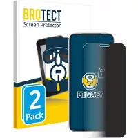 BROTECT Protection Anti-Espion (2 pcs, Honor Magic 8 Pro), Téléphone portable : film de protection, Transparent