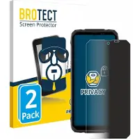 BROTECT Protection Anti-Espion (2 pcs, Blackview Max 1), Téléphone portable : film de protection, Transparent