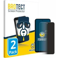 BROTECT Protection Anti-Espion (2 pcs, Xiaomi Redmi 15), Téléphone portable : film de protection, Transparent