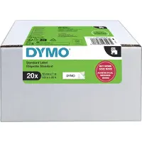 Dymo Ruban Adhésif Lm D1 12 Mm 7 M 20 Unités