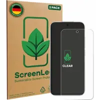 ScreenLeaf Film de protection d'écran, Protection d'écran Écologique, Clear, Anti-Rayures (2 pcs, Xiaomi Poco F8 Pro), Téléphone portable : film de protection, Transparent