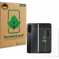 ScreenLeaf Film de protection d'écran, Protection d'écran Écologique, Clear, Anti-Rayures (2 pcs, Samsung Galaxy A17), Téléphone portable : film de protection, Transparent