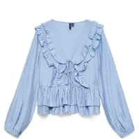 Vero Moda Chemisier 'VMZoey' bleu ciel